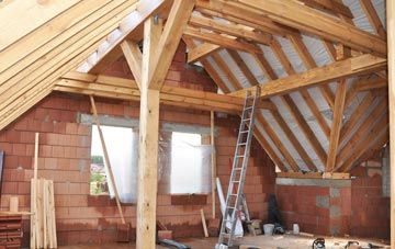 Green Hailey attic trusses